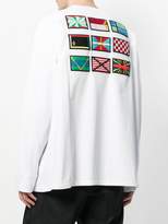 Thumbnail for your product : Marcelo Burlon County of Milan Nine Flags long sleeve tee