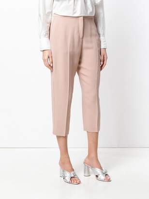 No.21 tapered crop trousers