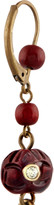 Thumbnail for your product : Isabel Marant Panarea brass, crystal and bone earrings