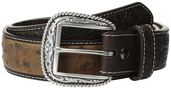 ariat ostrich belt