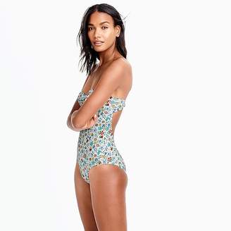 Underwire one-piece swimsuit in Liberty® Edenham floral