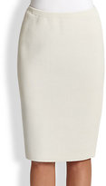 Thumbnail for your product : Eileen Fisher Silk/Cotton Pencil Skirt