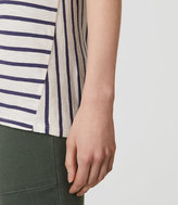 Thumbnail for your product : LOFT Back Contrast Stripe Vintage Soft Tee