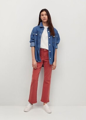 MANGO Flared jeans with pocket