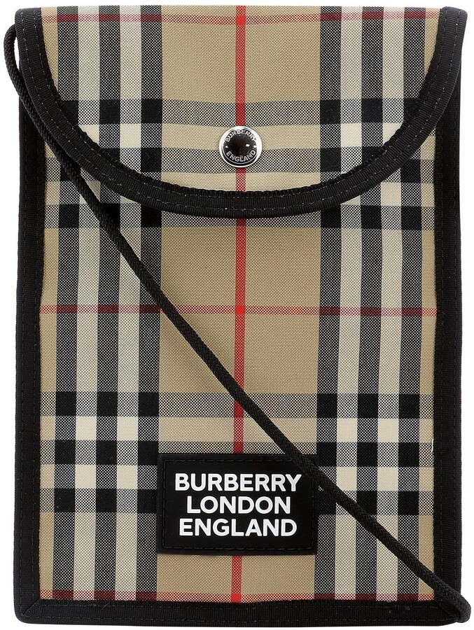 Burberry Vintage Check Phone Crossbody Bag - ShopStyle Tech Accessories