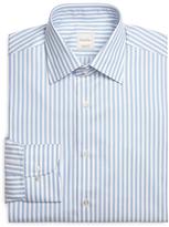 Thumbnail for your product : Brooks Brothers Blue and White Stripe Luxury Dress Shirt