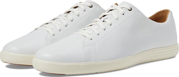 Cole Haan Grand Crosscourt II Men's Shoes White Leather : 10 D - Medium