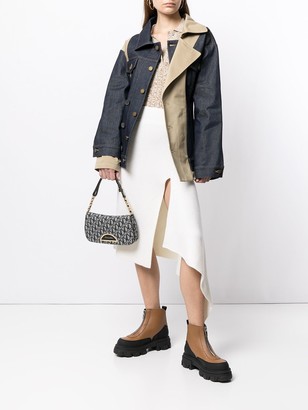 Christian Dior pre-owned Trotter flap shoulder bag