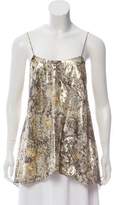 Thumbnail for your product : Haute Hippie Printed Silk Top