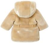 Thumbnail for your product : Chloé Hooded Faux Fur Coat