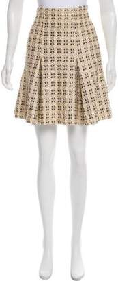 Prada Matelassé Knee-Length Skirt