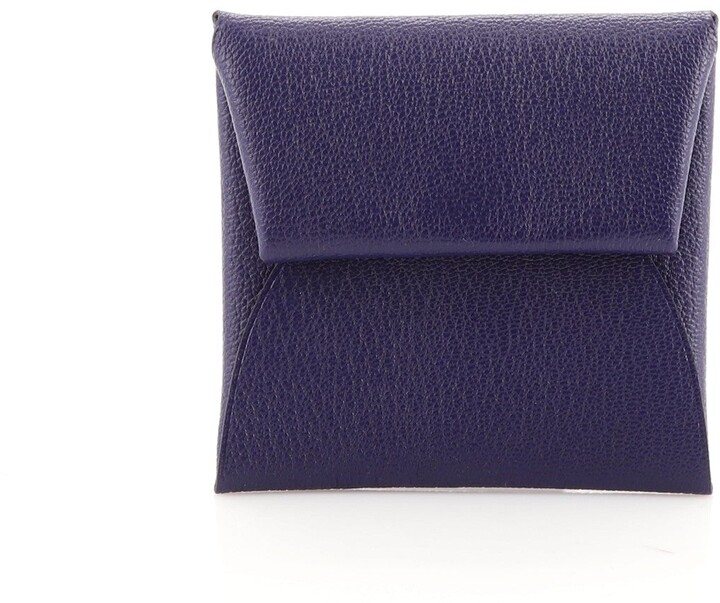 Hermes Bastia Coin Purse Chevre Mysore ShopStyle Wallets & Card Holders