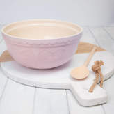 Thumbnail for your product : British and Bespoke Large Mint Green Stoneware Heart Ceramic Mixing Bowl
