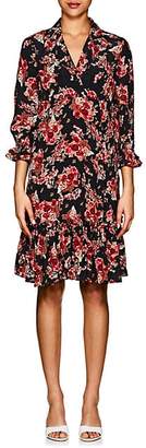 By Ti Mo Women's Rose Tapestry-Print Crepe Wrap Dress