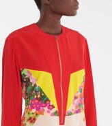 Thumbnail for your product : Stella McCartney Printed silk minidress