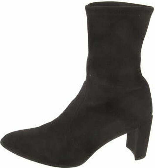Stuart Weitzman Suede Sock Boots ShopStyle