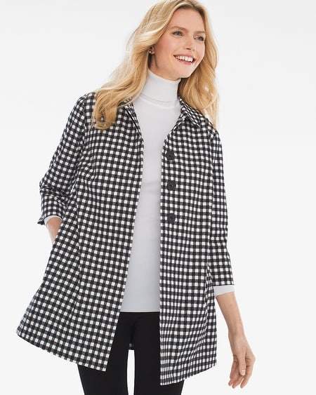 chicos pleat back jacket