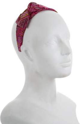 Etro Printed Woven Headband