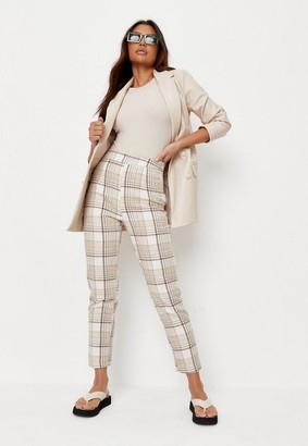missguided plaid pants