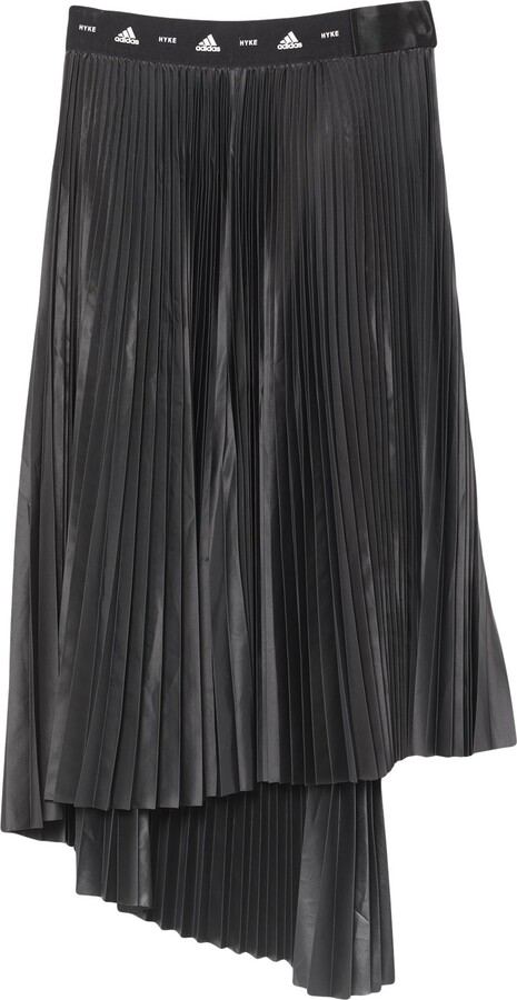 ADIDAS ORIGINALS x HYKE Long Skirt Black - ShopStyle