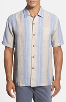 Thumbnail for your product : Tommy Bahama 'Good Stripe-Ations' Original Fit Linen Campshirt