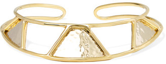 Anndra Neen Triangle Gold And Silver-plated Choker - one size