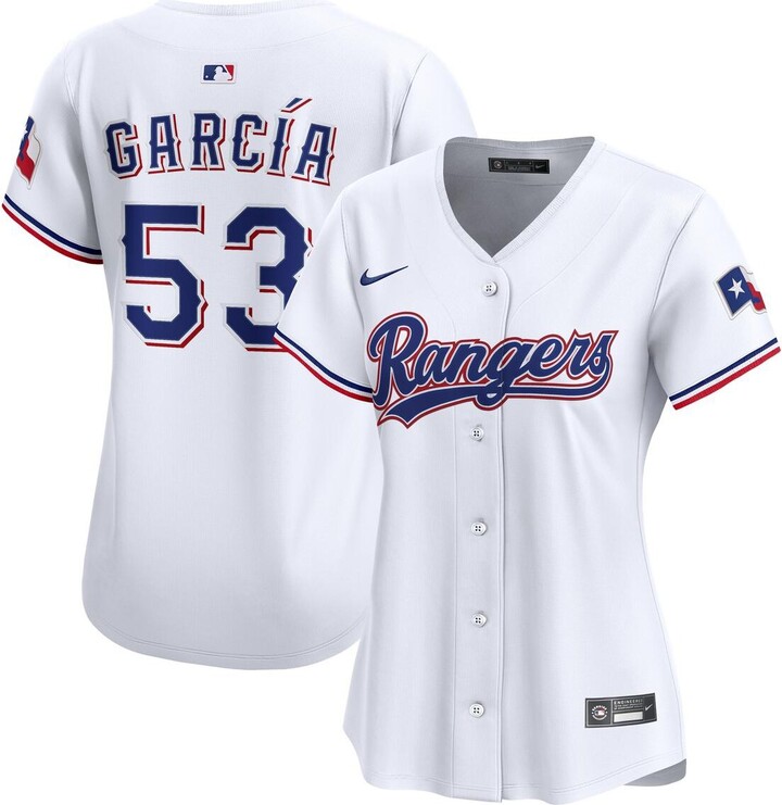 Nike Women's Adolis Garcia White Texas Rangers Home Limited Jersey