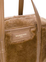 Thumbnail for your product : Balenciaga Bazar Shearling Shopper XS