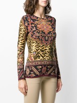 Thumbnail for your product : Etro Printed Long Sleeve Top