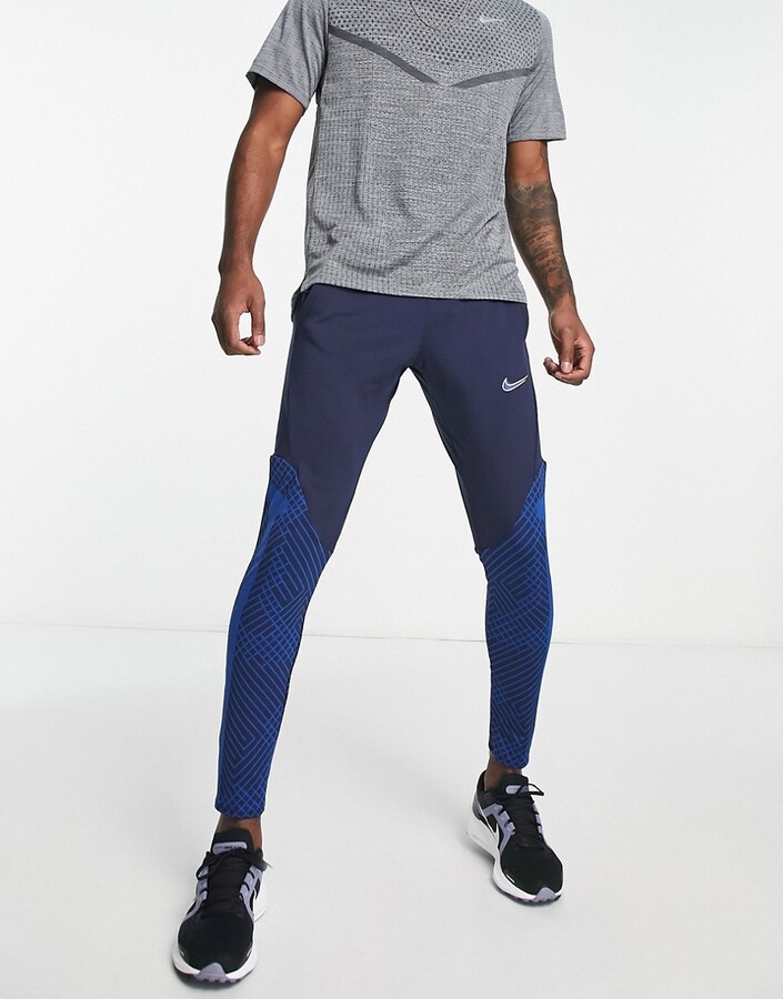 Nike Football Strike DriFIT joggers in navy ShopStyle Trousers