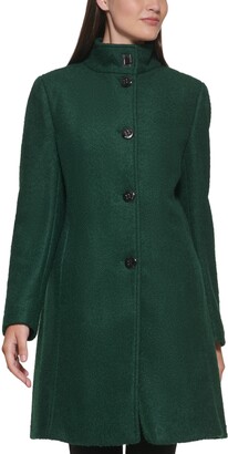 stand collar walker coat