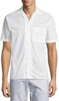 Thumbnail for your product : ATM Anthony Thomas Melillo Cuban Short-Sleeve Button-Front Shirt, White