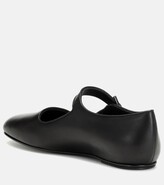 Thumbnail for your product : The Row Ava leather ballet flats