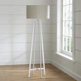 Thumbnail for your product : Crate & Barrel Castillo White Floor Lamp
