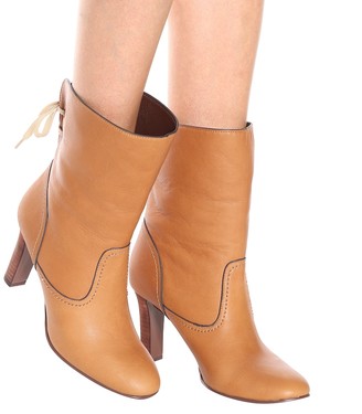 See by Chloe Lara leather ankle boots