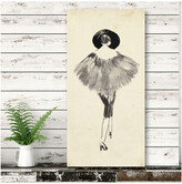 Thumbnail for your product : Courtside Market Wall Decor Fashion Glimpse Iii Gallery-Wrapped Canvas Wall Art
