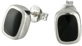 Canyon E2233 Women's Earrings Silver 925/1000 2.5 g Onyx