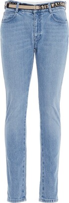 Stella McCartney Logo Belt Boyfriend Jeans