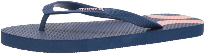 Hurley Women/'s Flip Flops Kylee Cute Sandals Shower//Water Shoe Casual Summer Comfort Slip-on Beach Wear