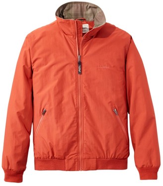 ll bean warm up jacket flannel lined