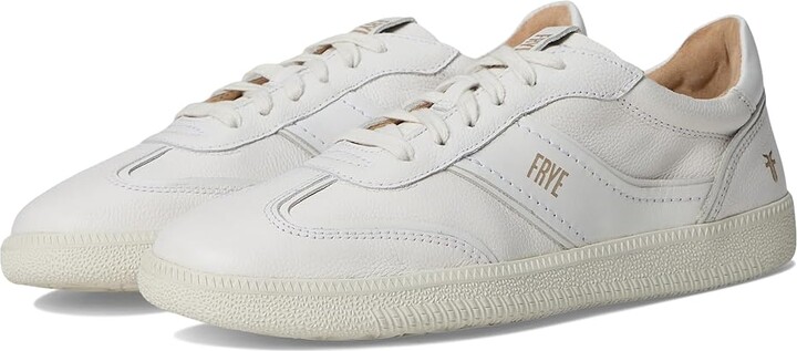 Frye Milly Low Lace Women's Snow Shoes White : 8 B - Medium Leather