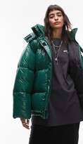 Thumbnail for your product : Topshop Oversize Puffer Jacket