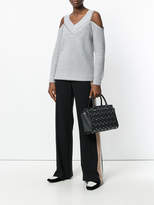 Thumbnail for your product : MICHAEL Michael Kors quilted eyelet tote
