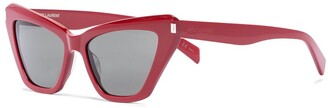 Saint Laurent Eyewear Cat-Eye Frame Sunglasses