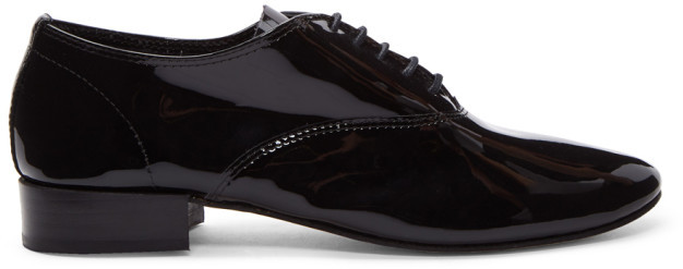 Repetto Black Patent Zizi Oxfords - ShopStyle Clothes and Shoes