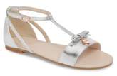 Thumbnail for your product : Ruby & Bloom Valentina Metallic T-Strap Sandal