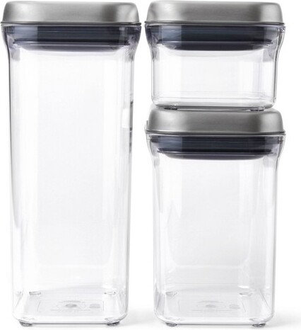 OXO 3pc SteeL POP Container Set - ShopStyle Kitchen Tools
