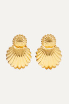 Thumbnail for your product : Kenneth Jay Lane Gold-tone Clip Earrings