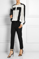 Thumbnail for your product : Chloé Cropped cady straight-leg pants