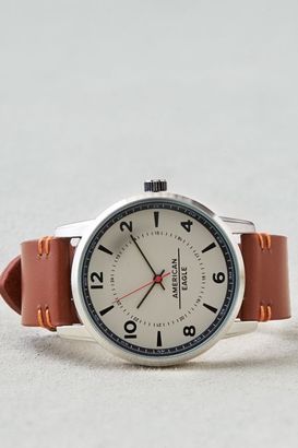 American Eagle Outfitters AE Leather Watch